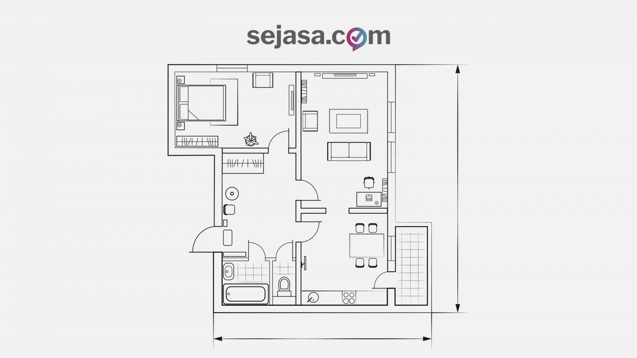 5 Strategi Dalam Membuat Denah Rumah Untuk Pemula - Sejasa HAPPY LIVING